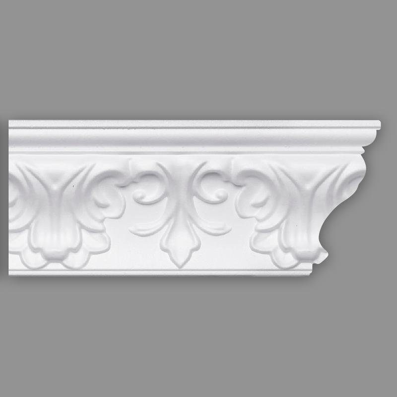 Zierleiste ZARA 65 x 125 mm, Länge 2 m